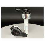 Fast Delivery Non Spill Black Silver Lotion Pump for Luxury Cosmetic Packaging