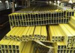 Powder Coating Aluminum Door Frame Extrusions / Porfile For Casement Door