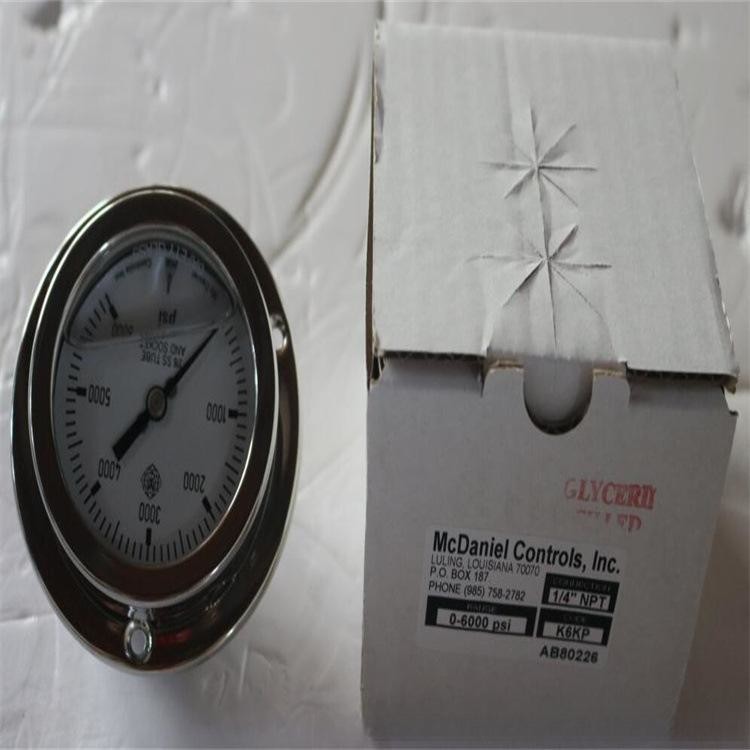 MC DANIEL CONTROLS K6KPGF Pressure Gauge