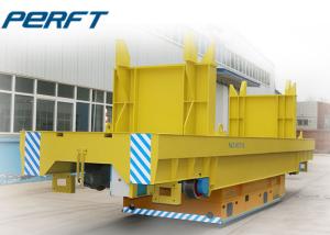 Quality Anti Explosion Proof Ladle Transfer Car Carbon Steel Material 52 M Running Distance wholesale