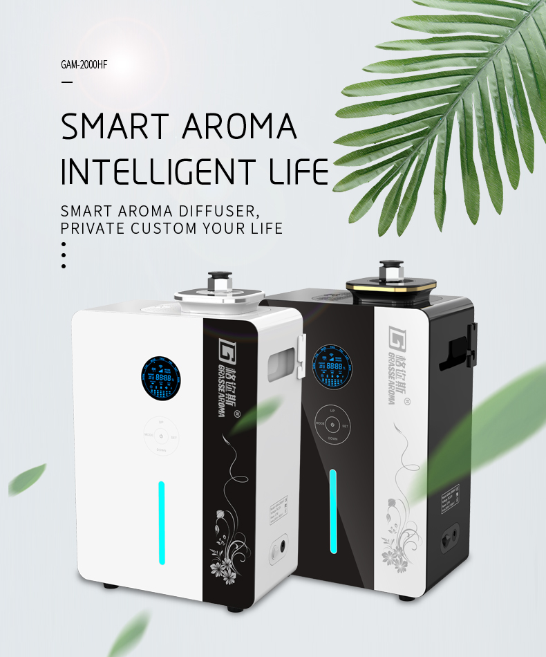 New Design 800Ml Wall Mounted Hot Sale Large Area Aroma Scent Machine Touch Screen Aroma Scent Diffuser Machine For Commercial