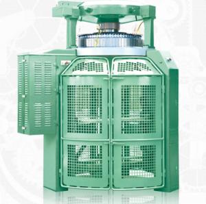 Quality Green Color Industrial Sweater Knitting Machine High Speed Double Computerized Jacquard wholesale