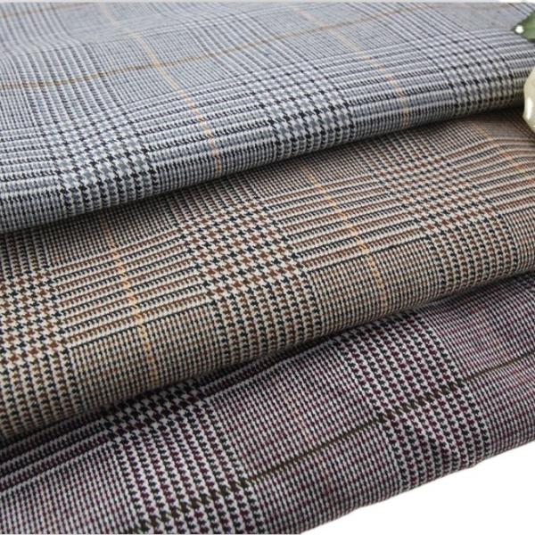 Polyester Spandex Stretch Yarn Dyed Fabric Jeans for Women Dresses in 57/58"