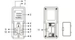 Handheld Laser Distance Meter Electric Distance Measuring Equipment Mini