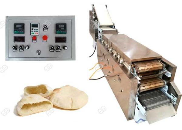 Automatic Snacks Making Machine Electric Heating , Henan GELGOOG Arabic Pita