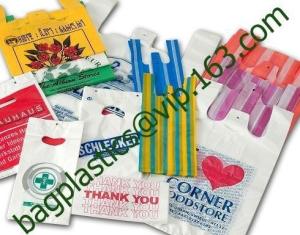Quality Thank You T-Shirt Bags (350 Count), Plastic - Bulk Shopping Bags, Restaurant Bag - T-Shirt Plastic Bags in Bulk - (11.5&quot; wholesale