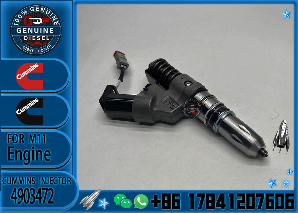 High quality Fuel Injector 4903319 4061851 4026222 4903472 3411756 4902921 for Cummins ISM11 QSM11 M11
