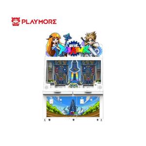 Push A Tower Lottery Ticket Machine 2p Coin Pusher Machine