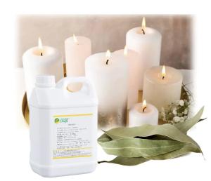 Quality Light Yellow Liquid Candles Fragrances Eucalyptus Leaves Scented Candles Flavours wholesale