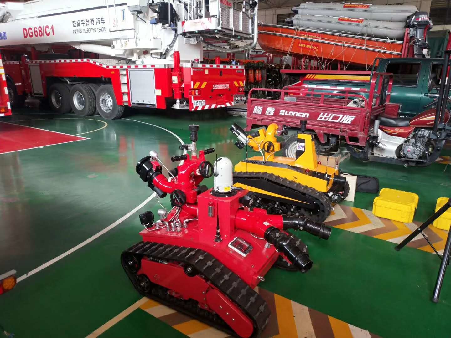 Large Petrochemical Areas Oil Tank Area Large Use Firefighting Robot fire extinguishing robot - Park View Care Home