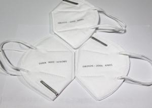 Quality White KN95 Dust Mask Medical Grade Face Mask No Stimulation General Size wholesale