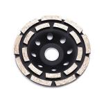 Black Double Row 115mm Grinding Diamond Cup Wheel Sintered