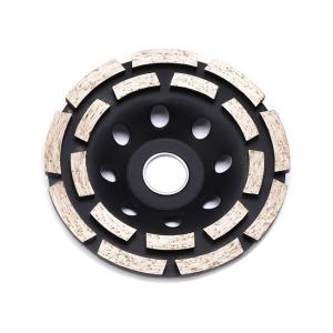 Quality Black Double Row 115mm Grinding Diamond Cup Wheel Sintered wholesale