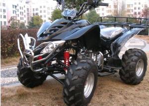Quality Big Headlight Street Legal Quad Bike 110cc , Adult Quad Bikes With 3 Speed + Reverse wholesale