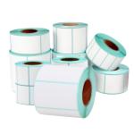70gsm 40mm X 45mm Sticker Pos Printer Paper Rolls For Thermal Printer