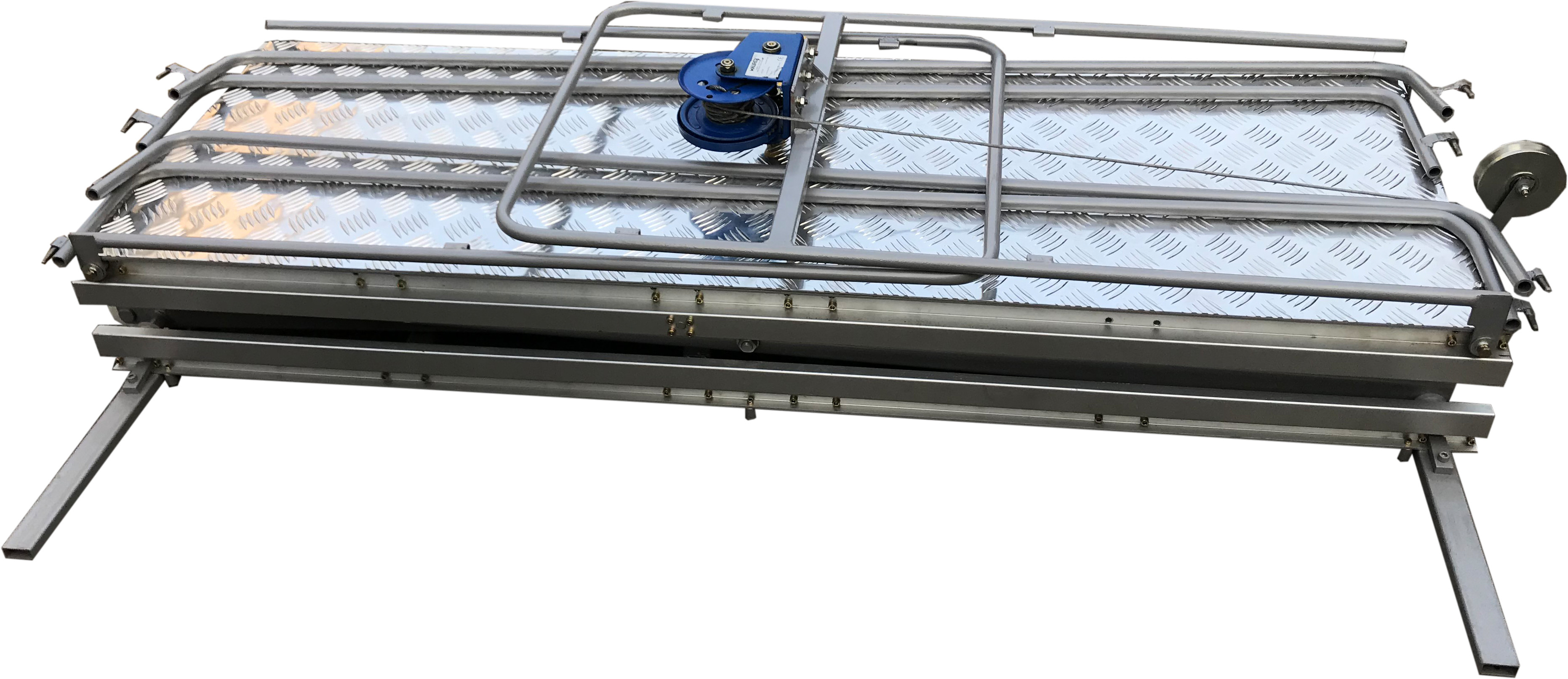 1500mm Height Manual Scissor Lift Platform With Table Personal Home Using