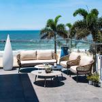 Villa Outdoor Outdoor Rattan Weaving Garden Chair Sofa Set with Water-Resistant
