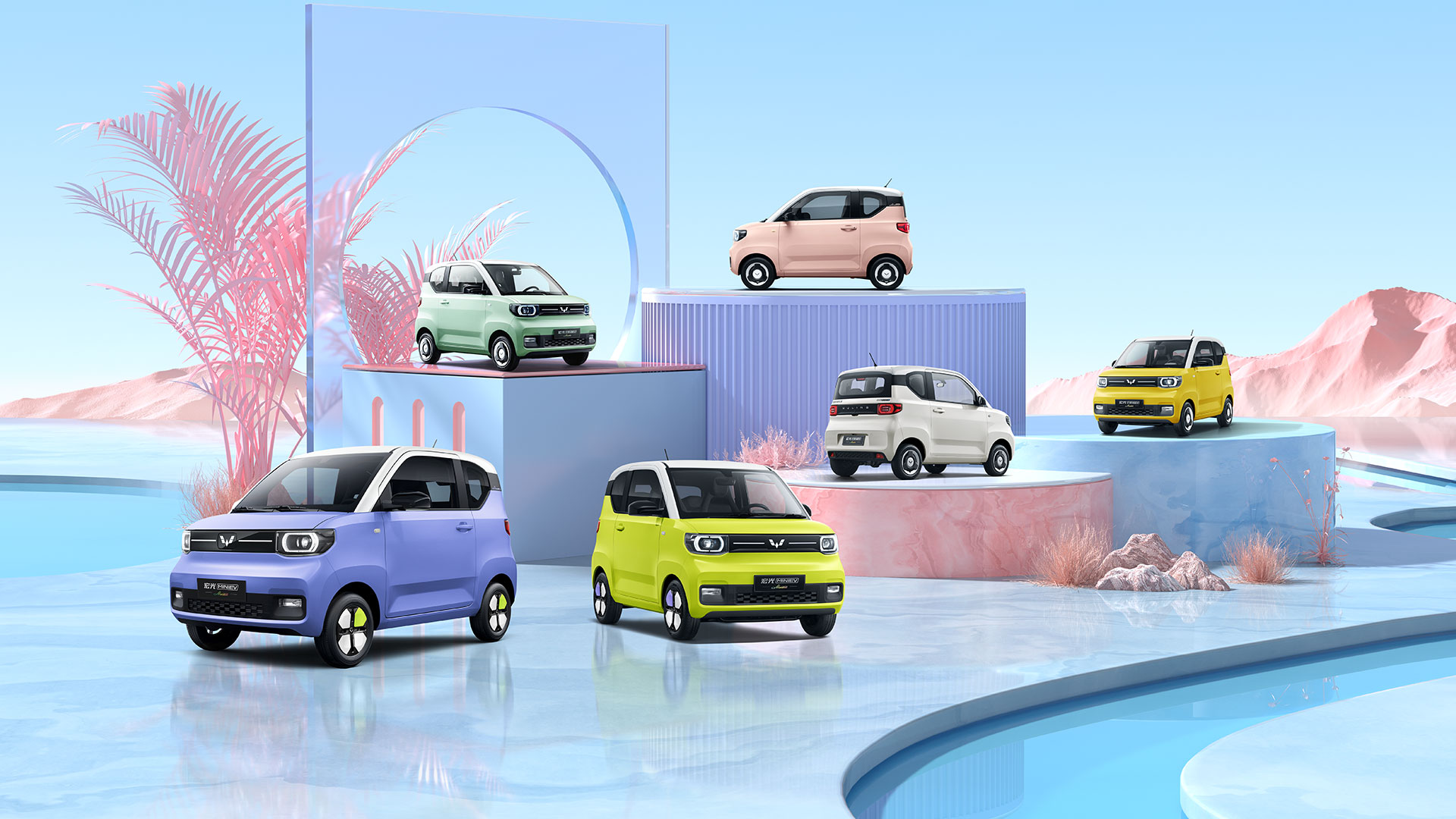 Hongguang Mini New Energy Car Electric Vehicle New And Used Car