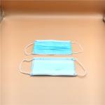 Non Woven Fabric 3 Ply Face Mask / Medical 3 Layer Face Mask High Filter