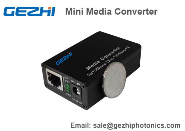 Fiber Mini Media Converters Small Size Network Switch Fiber Optics Components
