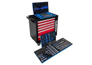 Quality Cold Steel Socket Wrench Tool Cabinet With Tools 7 Drawer wholesale