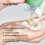 Korean Heartleaf Quercetinol Moisturizing Facial Cleanser Foam BHA Hyaluronic