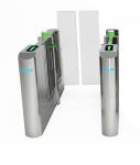 110V - 240V Train Station Turnstile SUS304 Stainless Steel 2000x200x1000mm