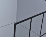 Aluminum Frame Bathroom Shower Sliding Glass Doors 6mm