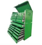 Car Repair Garage Workshop 56 Inch Brown Tool Trolley Cabinet with Heavy Duty