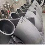 Wear Resistance Sisic Silicon Carbide Pipe Ceramics Liner With Long Life