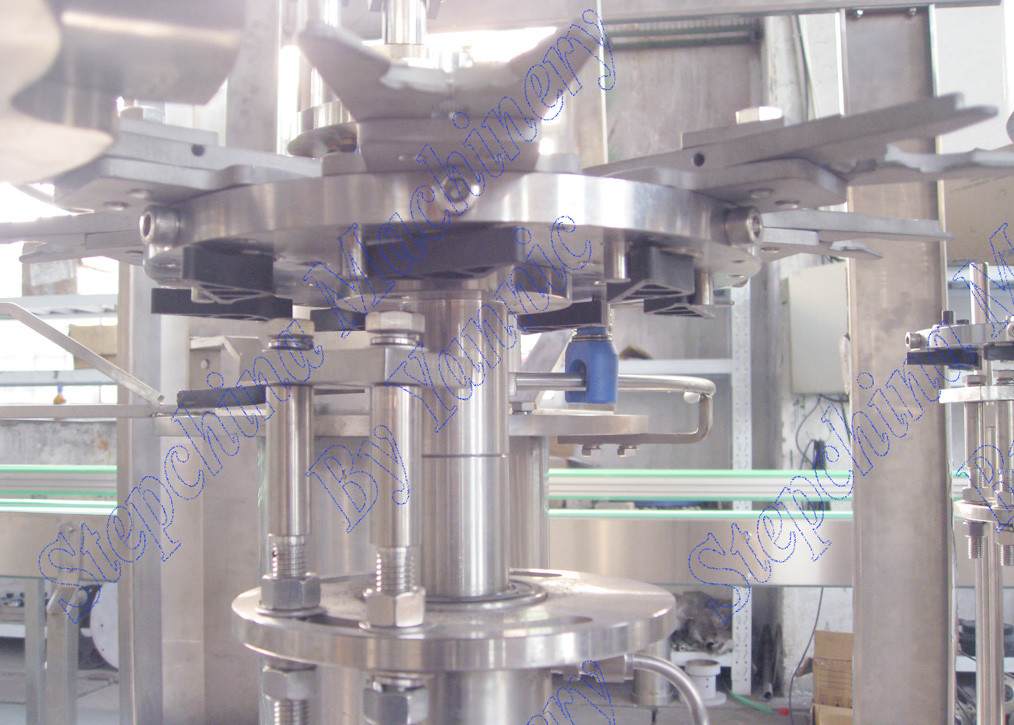 ABB Motor Drives Carbonated Soda Water Filling Machine 50 Filling Heads