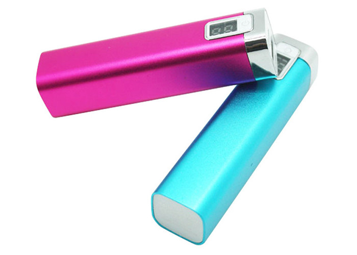 Over Current Protection Rechargeable Power Bank , Aluminium Power Bank