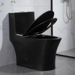 1.28 GPF 1 Piece Comfort Height Elongated Toilet Bowl Water Closet