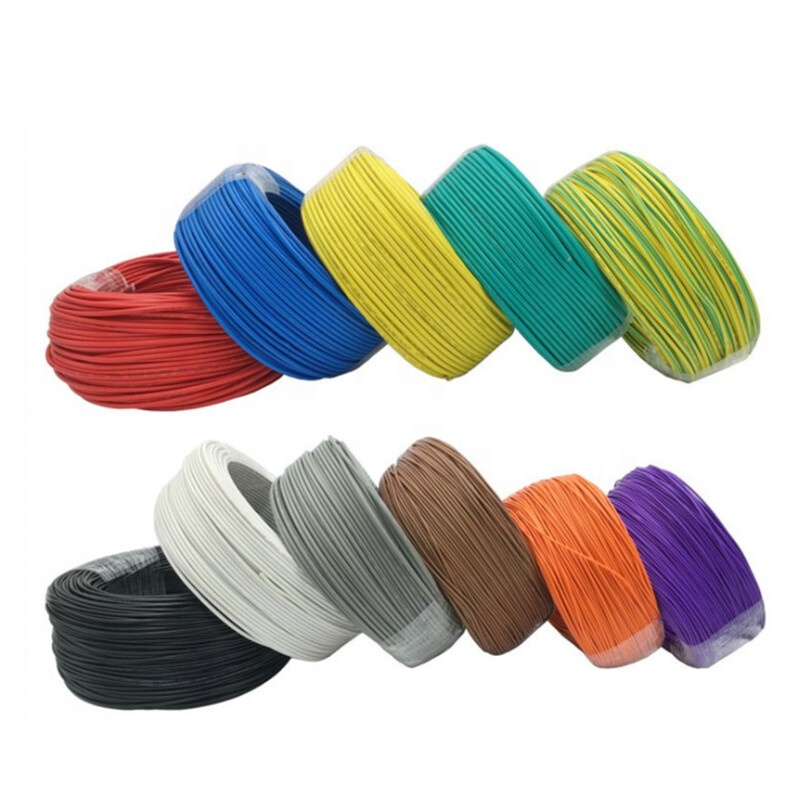 PVC Copper H07V-R/B07V-U/BV/BVR Flat Wire Cable for Single Core Stranded Industrial