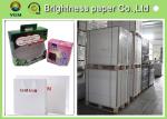 C1S ivory card Printing Paper , FBB White Back cardboard paper sheet/roll