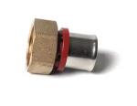 female threaded HEX Corrosion Resistant Chrome Plated Brass Compression Tube