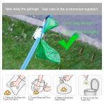 OEM ODM White Dog Poop Bag Dispenser Adjustable Dog Poop Bag Holder