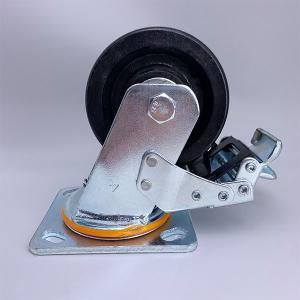 Quality 5 Inch Heat Resistant Lockable Caster 500 Fahrenheit wholesale
