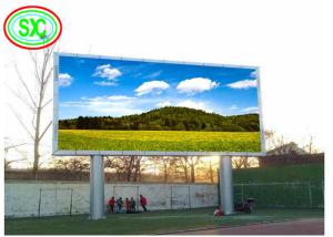 Quality Customized iron steel cabinet full color outdoor P 10 LED billboard play kinds of videos wholesale