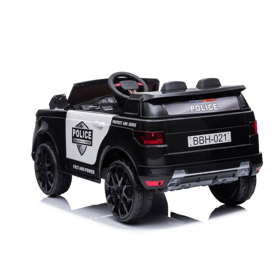 Kids Ride-on Car Police Style 12V Battery Powered with Remote Control 2023 Model