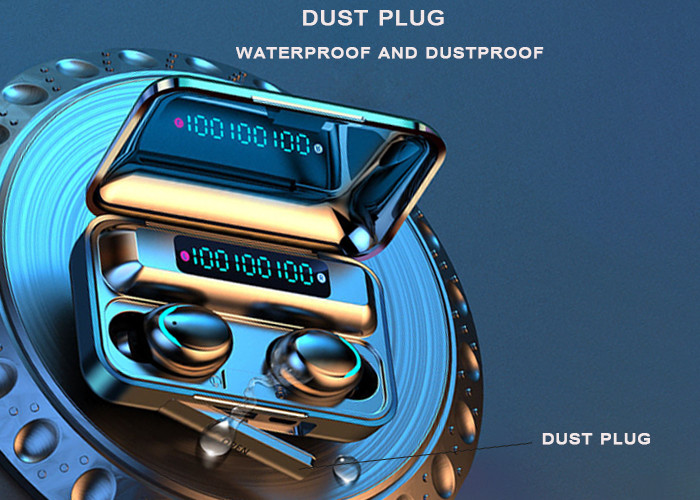 HiFi Stereo Bluetooth Earpiece With Mic CVC8.0 Noise Cancelling