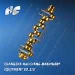 Genuine Machinery Engine Parts manufacturing forged crankshaft 6D125