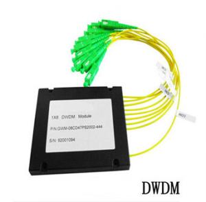 Quality 8CH Fiber Optic communication DWDM , Dense Wavelength Division Multiplexer wholesale