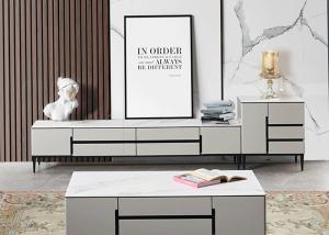 Quality ISO9001 TV Cabinet And Coffee Table Set wholesale