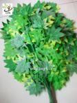 UVG garden ornament orange artificial maple leaves for holiday living outdoor