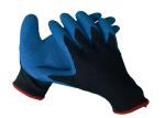 Construction Latex Coated Work Gloves Nylon / Spandex Material EN388 Standard
