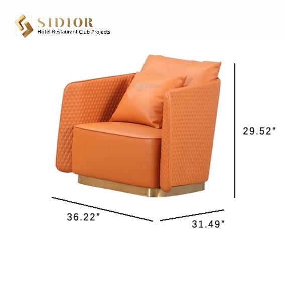 Morden Design Sofa, Lobby sofa, Leisure sofa, Hotel Sofa, PU Leather Upholstery,