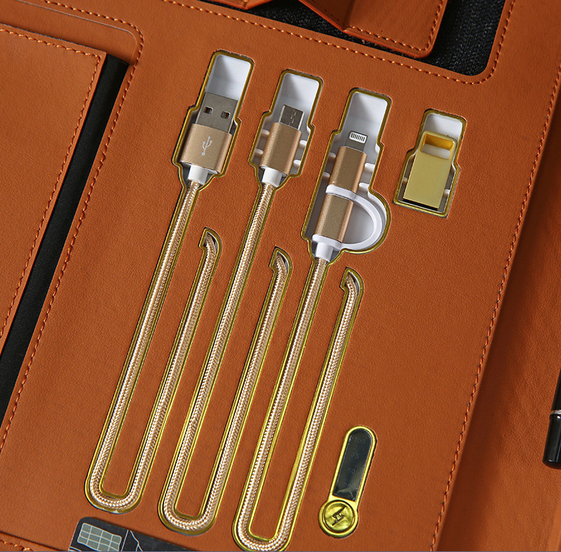 Ultraportable Leather Business Portfolio