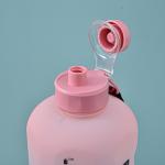 Time Marker Water Drink Reminding Popular Design Sport Plastic Bottle 2liter