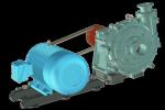 110kw Sewage Slurry Mud Pump